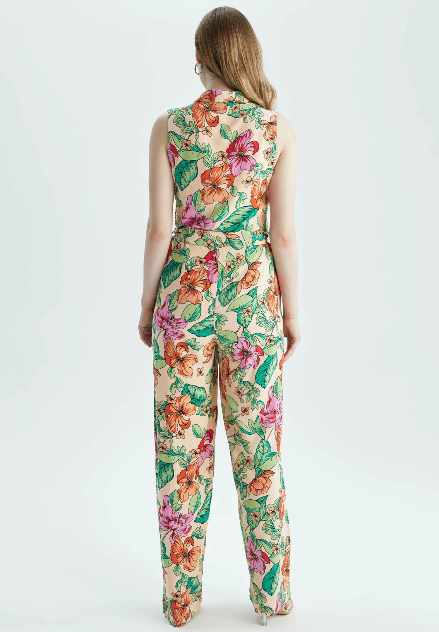 DeFacto Jumpsuit - Orange 4 DeFacto Jumpsuit - Orange - Afbeelding 2