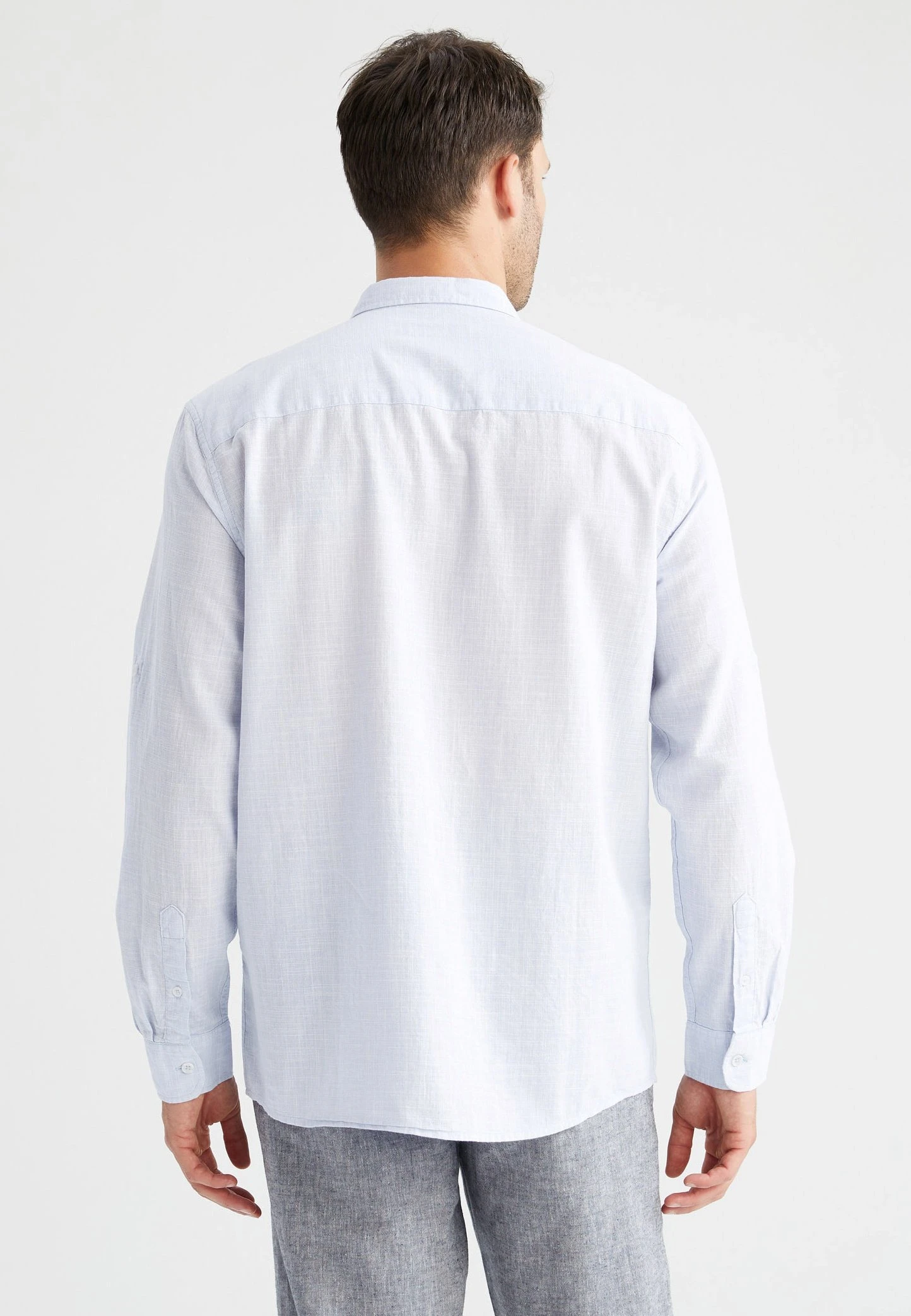 DeFacto Overhemd - Blue 5 DeFacto Overhemd - Blue - Afbeelding 3