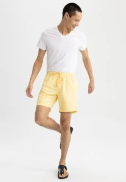 DeFacto Nathan - Zwemshorts - Yellow -DeFacto 400939f183554e23a9a95652a4dff1da