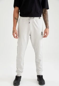 DeFacto Slim Fit- Trainingsbroek - Grey