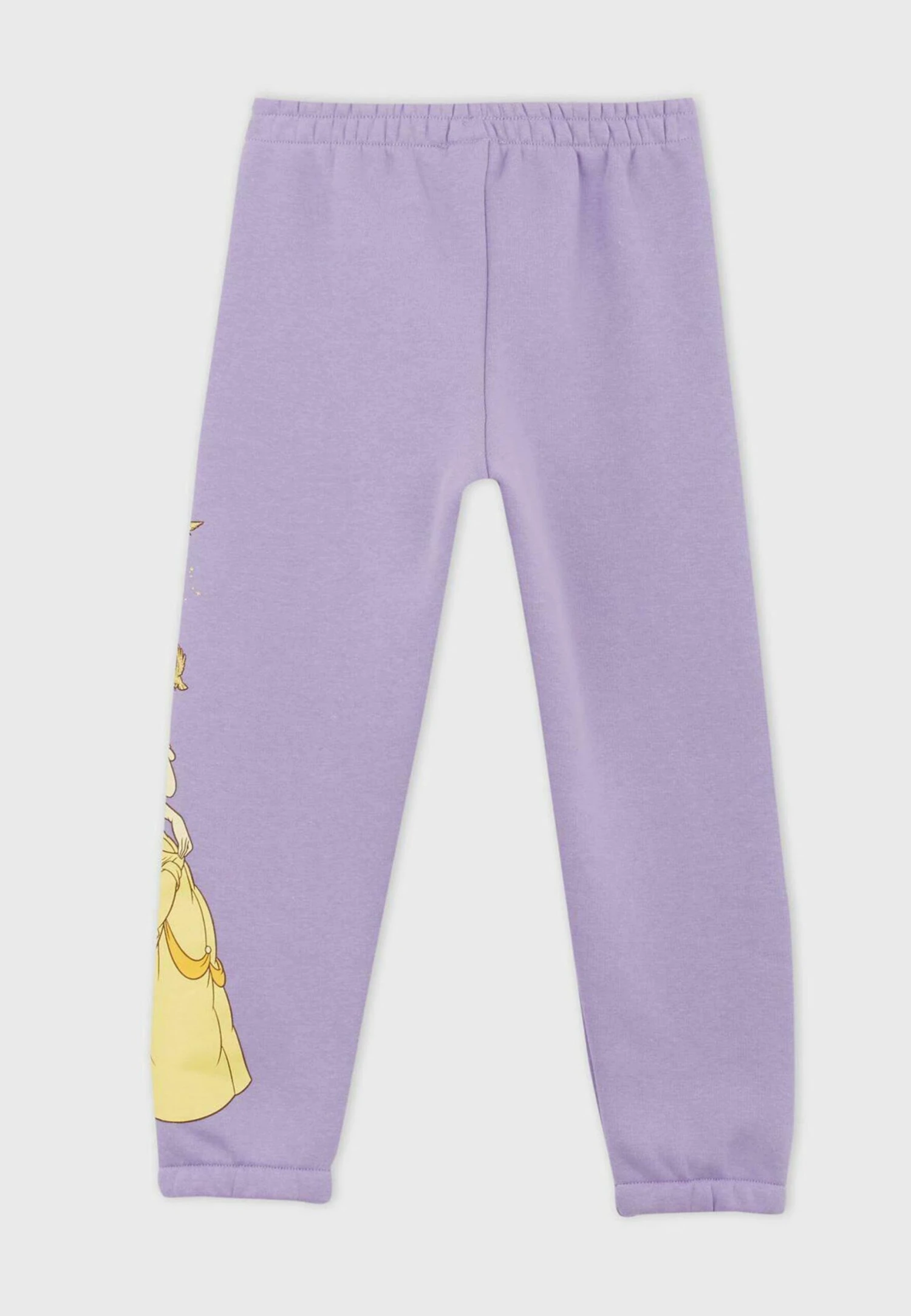 DeFacto Disney Princess Belle - Standart Fit - Trainingsbroek - Purple 4 DeFacto Disney Princess Belle - Standart Fit - Trainingsbroek - Purple - Afbeelding 2
