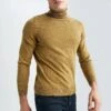 DeFacto Slim Fit- Trui - Khaki -DeFacto 4110a8436b5a4e848b841d5adf038362
