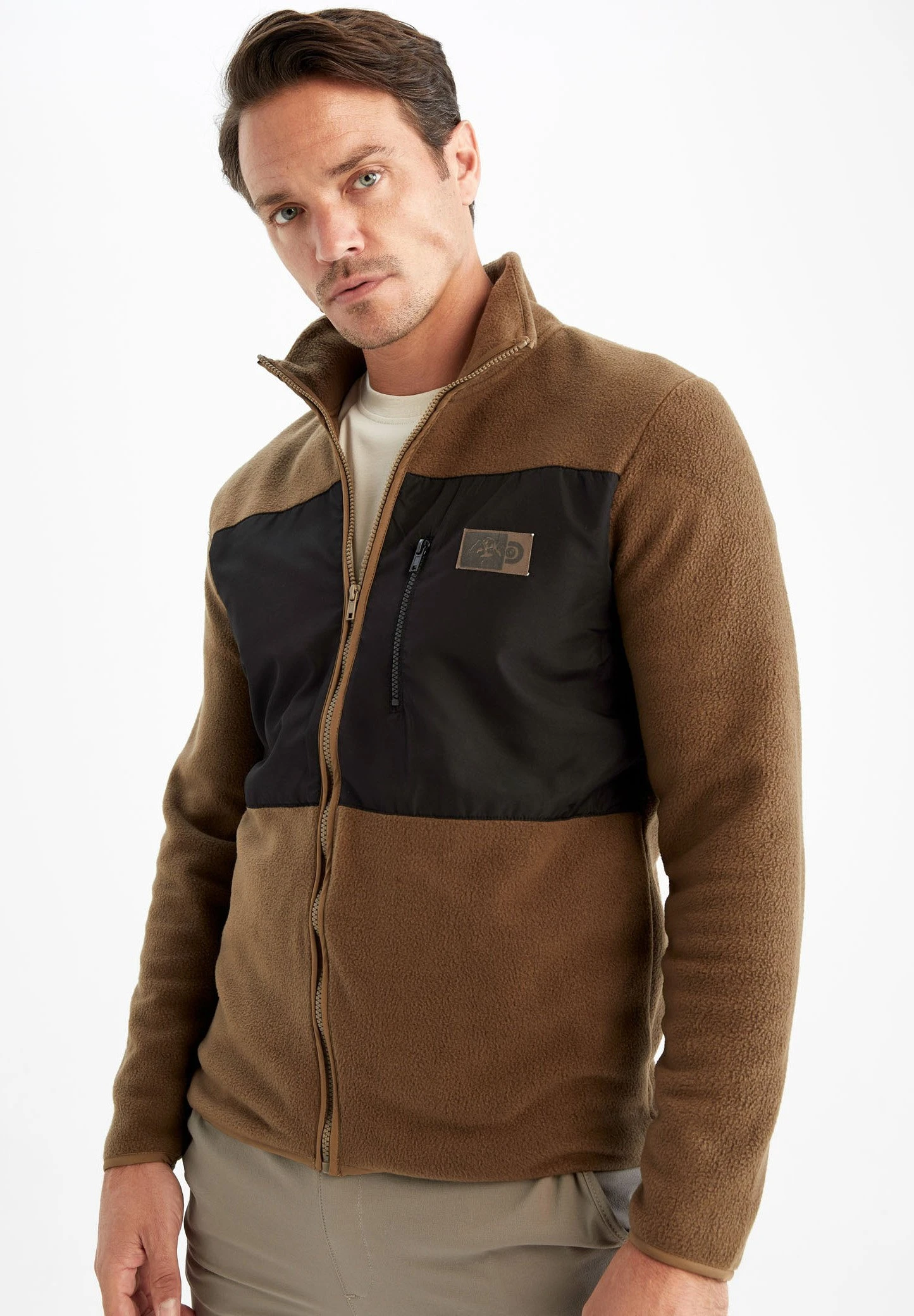 DeFacto Discovery Adventures - Fleecejas - Brown 3 DeFacto Discovery Adventures - Fleecejas - Brown