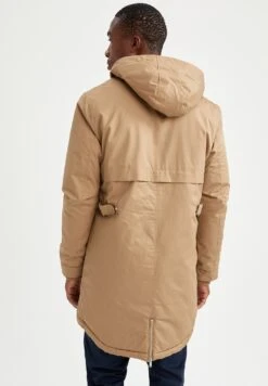 DeFacto Regular Fit - Parka - Beige -DeFacto 41e7dbec78fe4fc3893eafe885038916