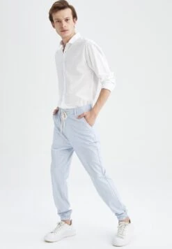 DeFacto Broek - Blue -DeFacto 42026ce64410415497dadf327ba901b1