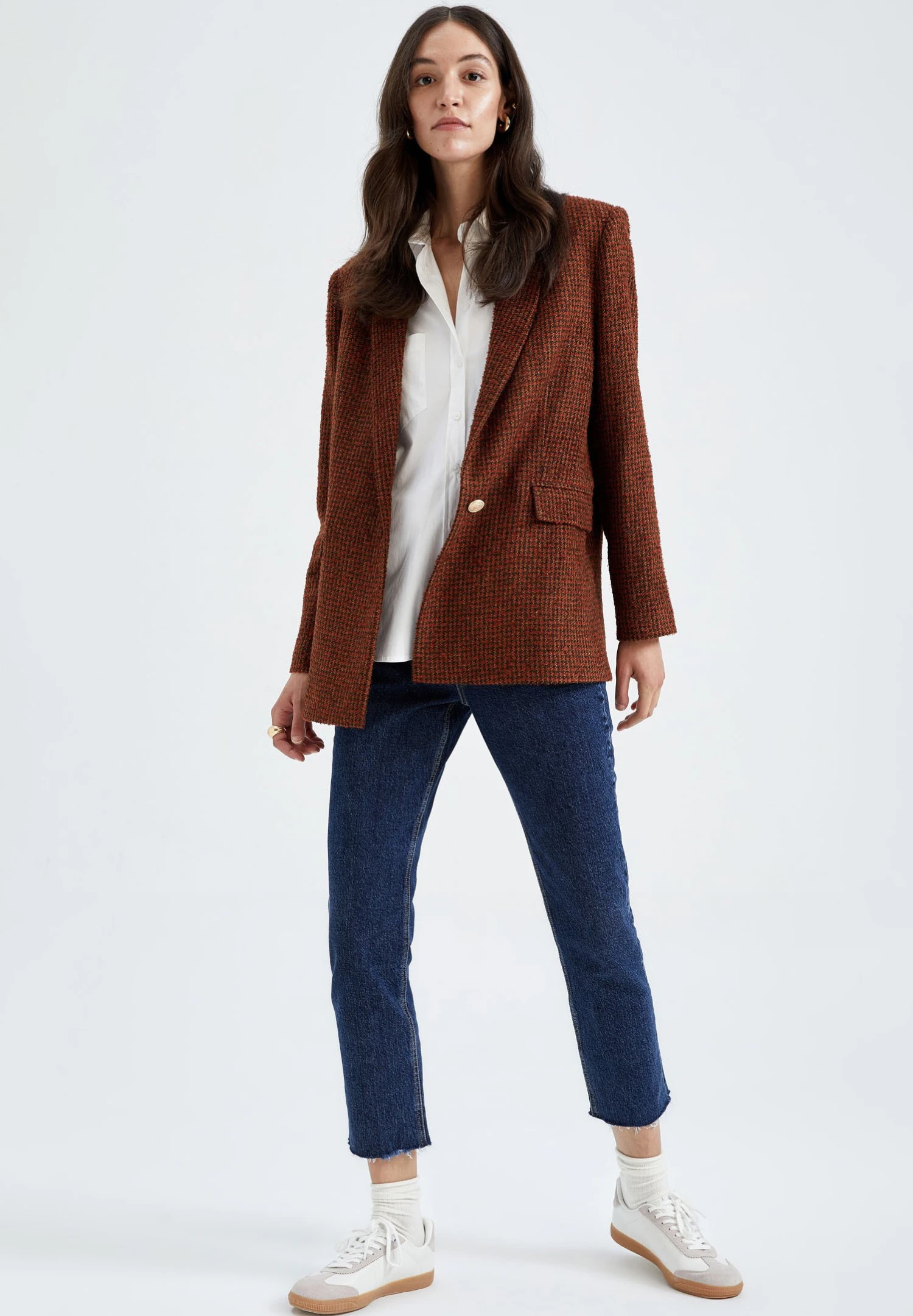 DeFacto Blazer - Orange 4 DeFacto Blazer - Orange - Afbeelding 2