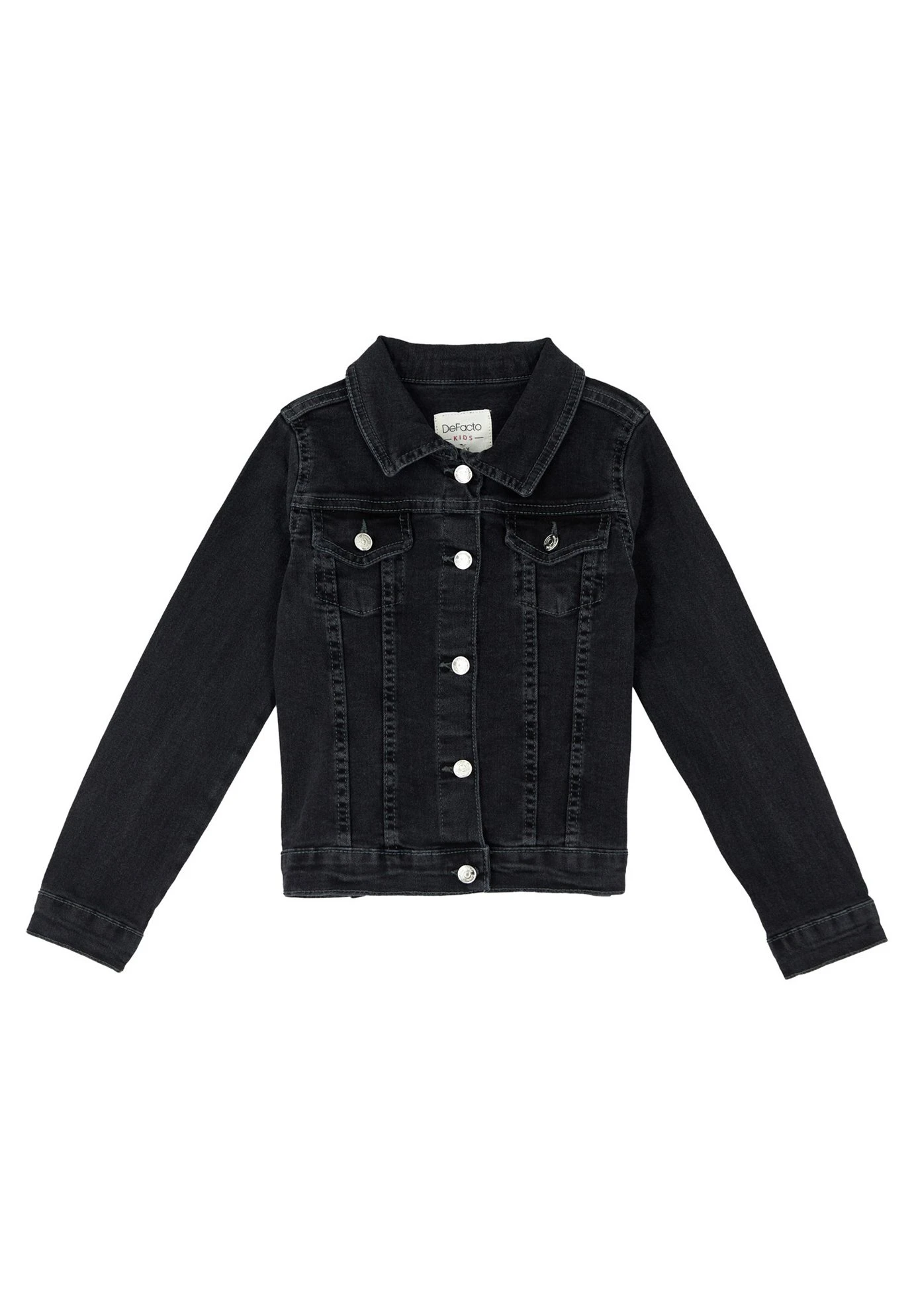 DeFacto Spijkerjas - Anthracite 6 DeFacto Spijkerjas - Anthracite - Afbeelding 4