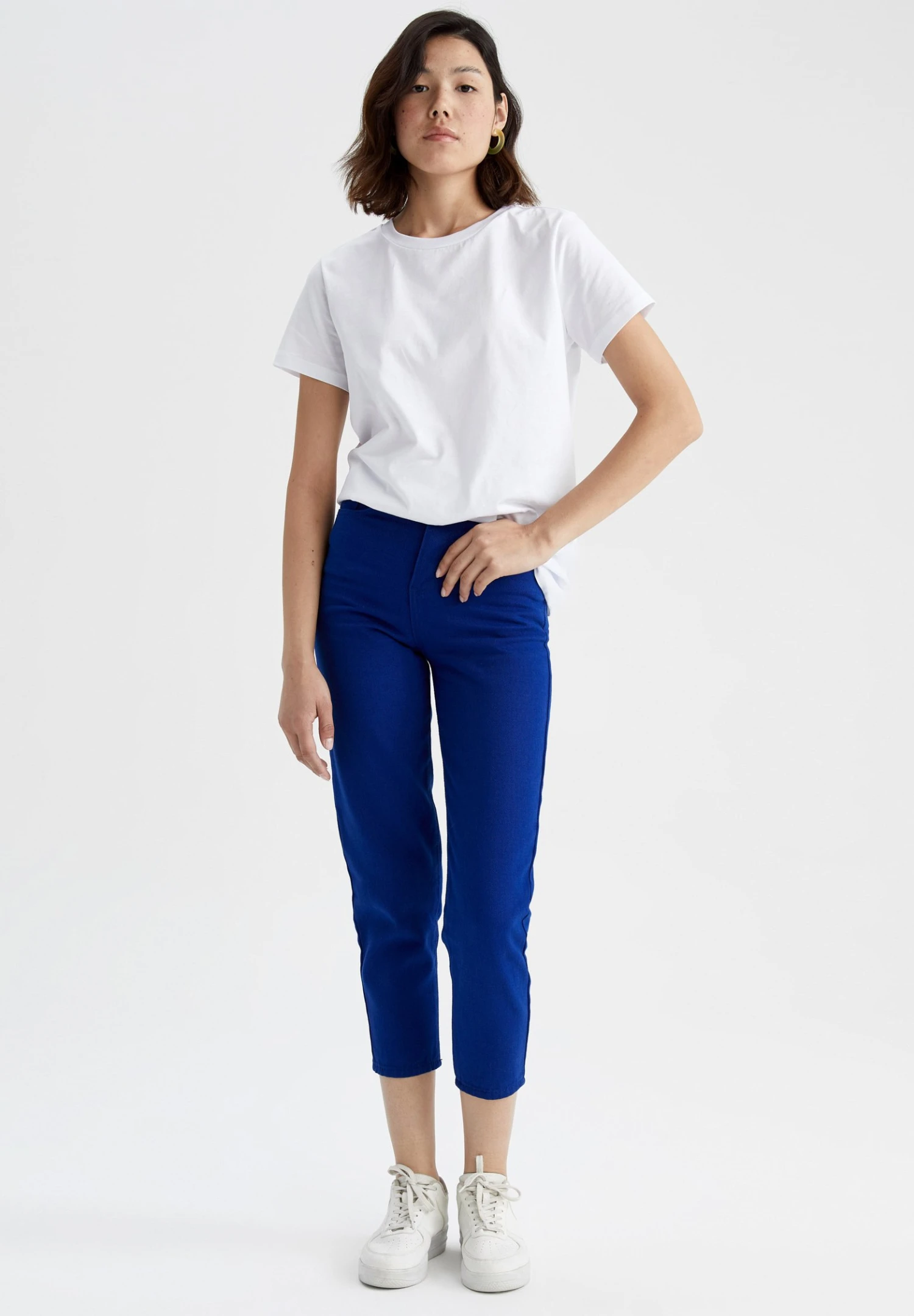 DeFacto Slim Fit Jeans - Navy 4 DeFacto Slim Fit Jeans - Navy - Afbeelding 2