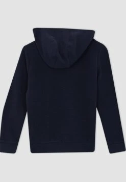 DeFacto Regular Fit - Hoodie - Navy -DeFacto 4543d8a955e54671b677e1a09d1b448a