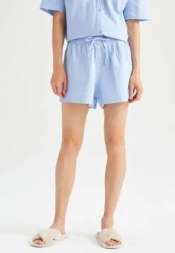 DeFacto Regular Fit- Pyjamabroek - Blue