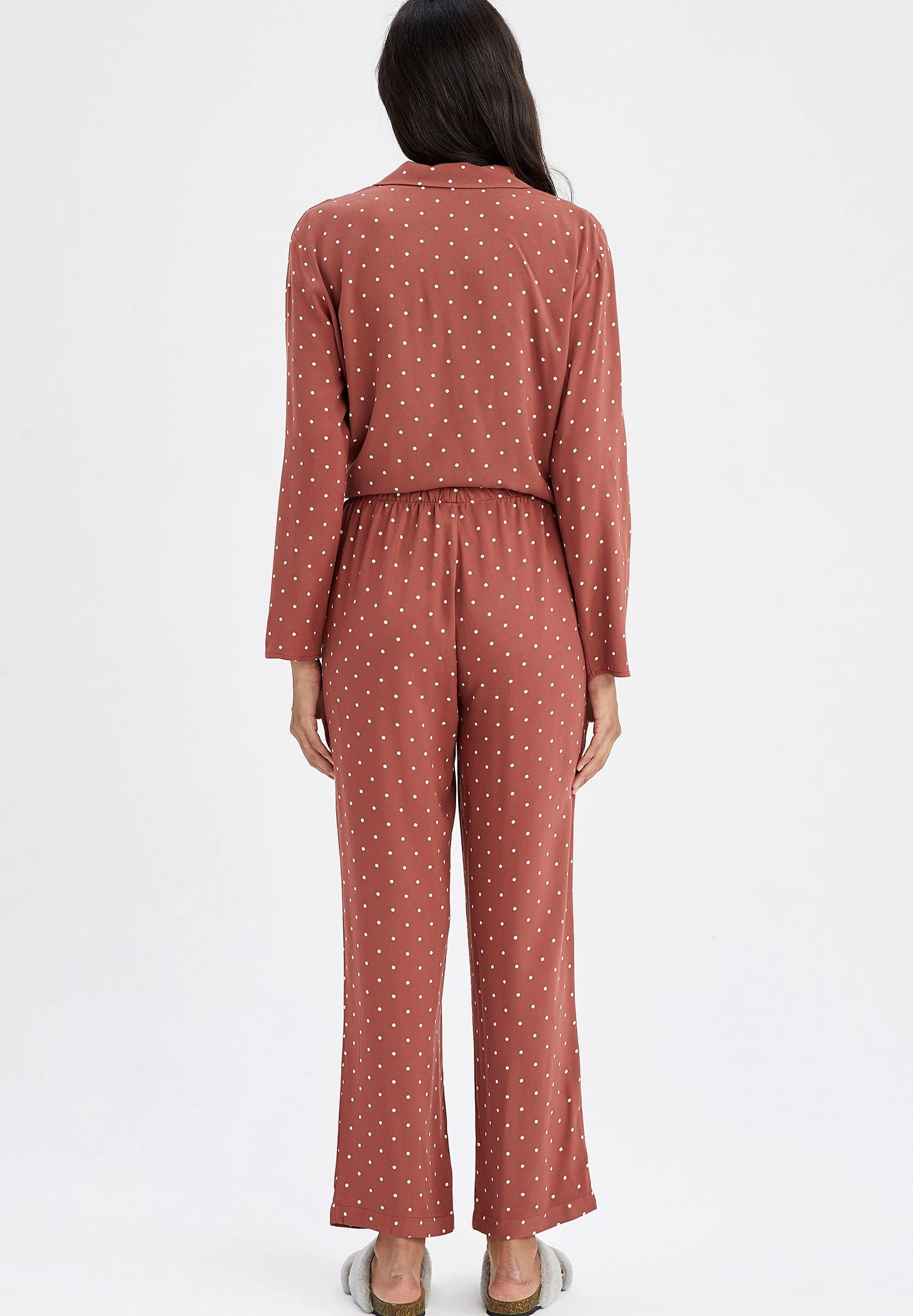 DeFacto Regular Fit - Pyjamabroek - Bordeaux 5 DeFacto Regular Fit - Pyjamabroek - Bordeaux - Afbeelding 3