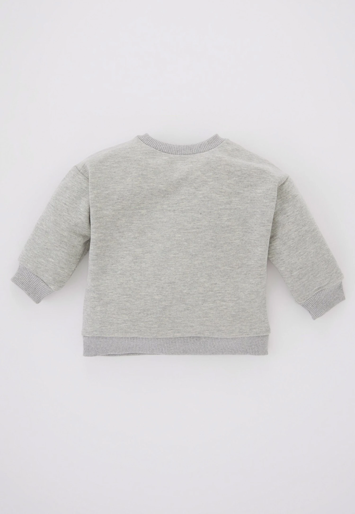 DeFacto Regular Fit - Sweater - Grey 4 DeFacto Regular Fit - Sweater - Grey - Afbeelding 2