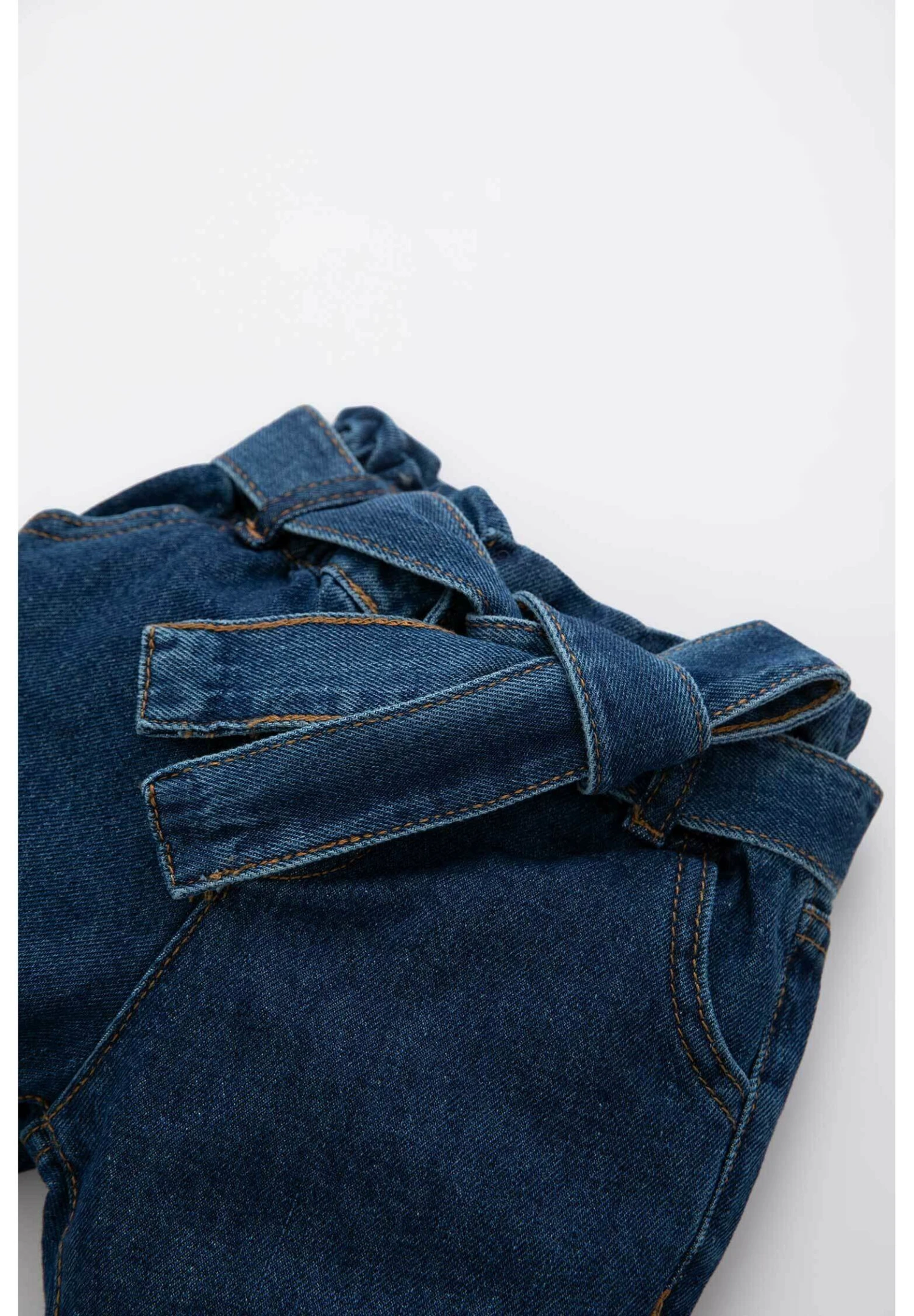 DeFacto Straight Leg Jeans - Blue 5 DeFacto Straight Leg Jeans - Blue - Afbeelding 3