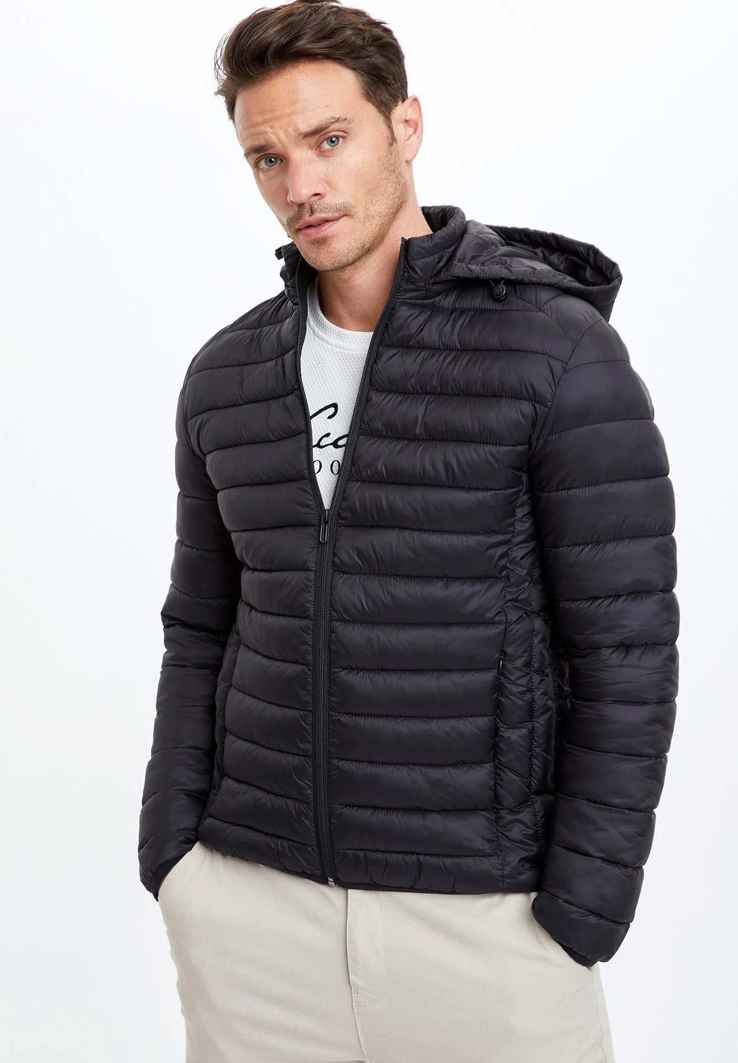 DeFacto Winterjas - Black 4 DeFacto Winterjas - Black - Afbeelding 2