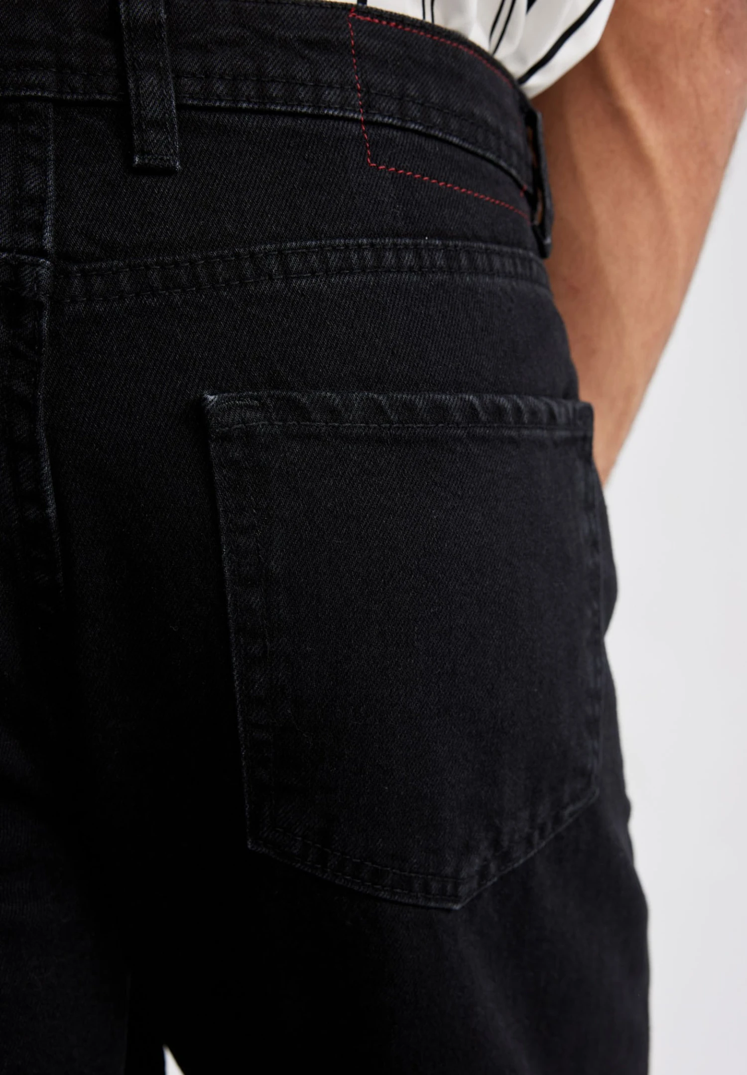 DeFacto Slim Fit- Slim Fit Jeans - Black 7 DeFacto Slim Fit- Slim Fit Jeans - Black - Afbeelding 5