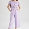 DeFacto Wide Leg - Broek - Purple 2 DeFacto Wide Leg - Broek - Purple -DeFacto 49b6042b066240dc9a3849822c217eee