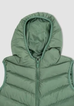 DeFacto Regular Fit - Bodywarmer - Green -DeFacto 49d120ead7094ac99d2b7fef89de08bf