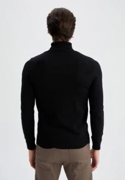 DeFacto Slim Fit- Trui - Black 7 DeFacto Slim Fit- Trui - Black -DeFacto 4cff0a63f8ed460a888cccc00d0f4c03