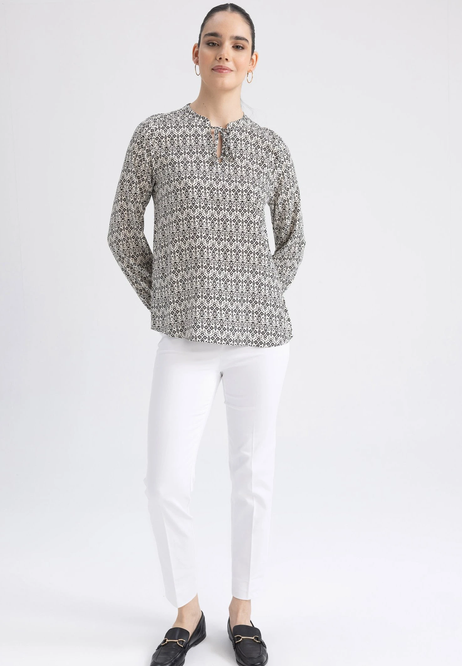 DeFacto Regular Fit- Blouse - Beige 4 DeFacto Regular Fit- Blouse - Beige - Afbeelding 2