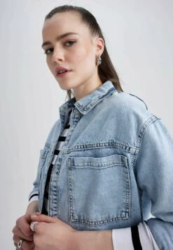 DeFacto Spijkerjas - Blue -DeFacto 4e48c8bcd6d04d1b83848024e53da223