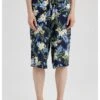 DeFacto Capri - Shorts - Navy 2 DeFacto Capri - Shorts - Navy -DeFacto 4e5d1177ed7a4270a4408285161c458b