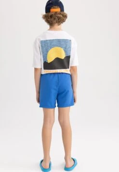 DeFacto Regular Fit - Zwemshorts - Indigo -DeFacto 4e78685f179742d5a956323e911d74dd