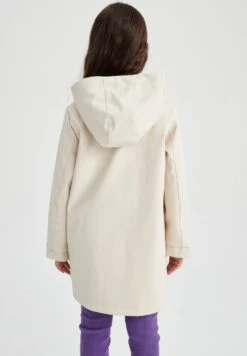 DeFacto Regular Fit - Winterjas - Ecru -DeFacto 4edb754e7f154cf09c08395e1cfea405