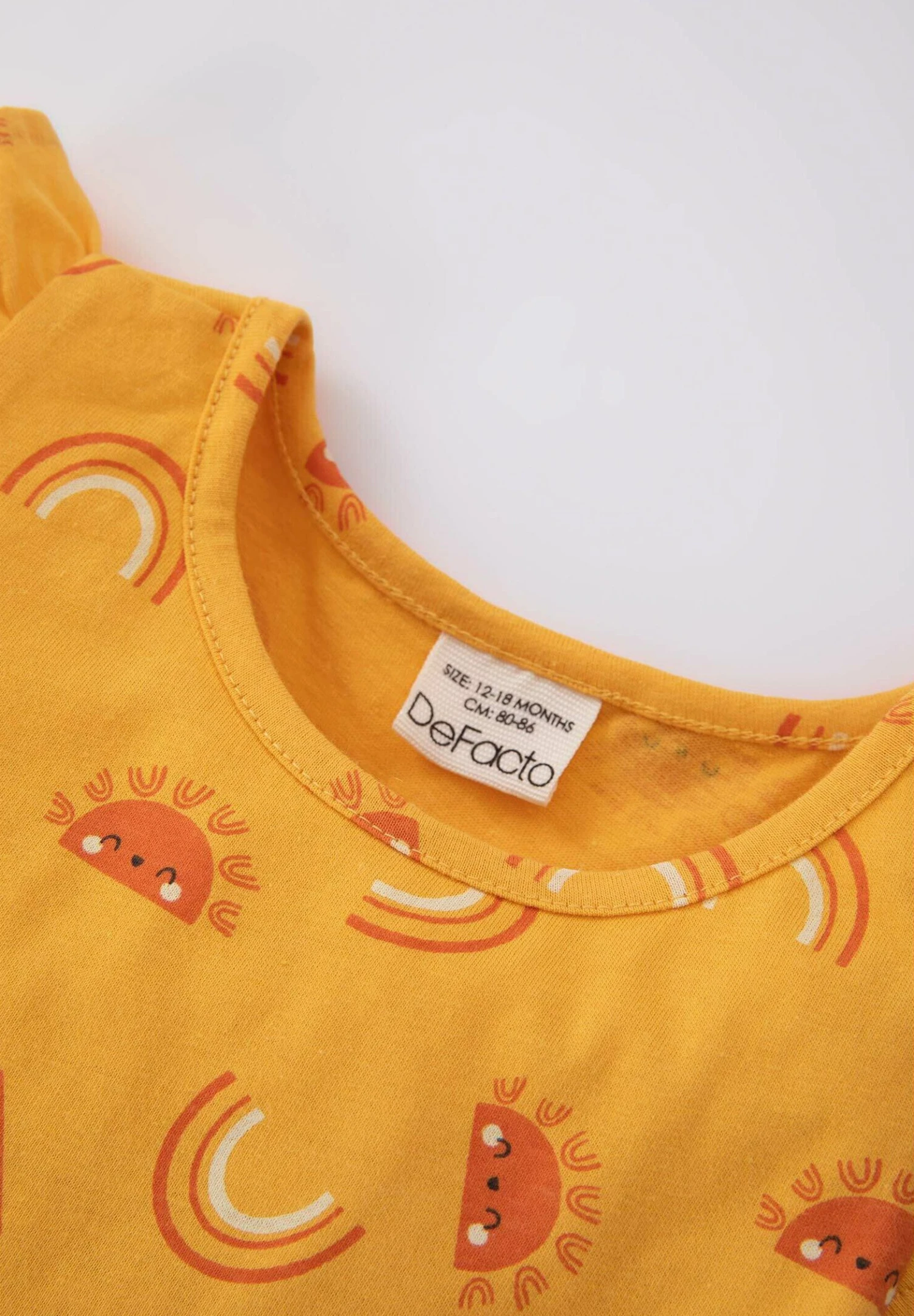 DeFacto 2 Pack Regular Fit - Jurk - Yellow 5 DeFacto 2 Pack Regular Fit - Jurk - Yellow - Afbeelding 3