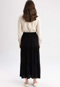 DeFacto Tiered - A-Lijn Rok - Black 7 DeFacto Tiered - A-Lijn Rok - Black -DeFacto 5011bc75ffde43918ff2194aa13f23eb