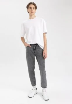 DeFacto Slim Fit- Slim Fit Jeans - Grey 7 DeFacto Slim Fit- Slim Fit Jeans - Grey -DeFacto 50bb47e016414da8b9a8faf45a88673b