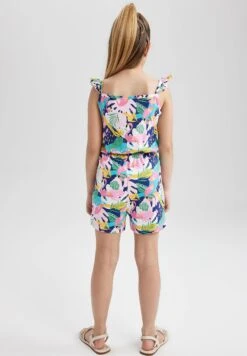 DeFacto Regular Fit- Jumpsuit - Pink 8 DeFacto Regular Fit- Jumpsuit - Pink -DeFacto 50c000e38fcf4368811403151022caa8