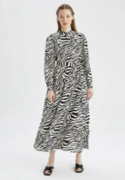 DeFacto Regular Fit- Maxi-Jurk - Black 6 DeFacto Regular Fit- Maxi-Jurk - Black -DeFacto 5272ac2cac58474fa56abcd69fc0e616