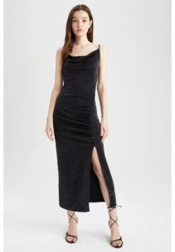DeFacto 6 DeFacto Bodycon- Cocktailjurk - Black