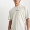 DeFacto Comfort Fit - T-Shirt Print - Ecru 2 DeFacto Comfort Fit - T-Shirt Print - Ecru -DeFacto 52fca7203c9544af935411c8d0db0676