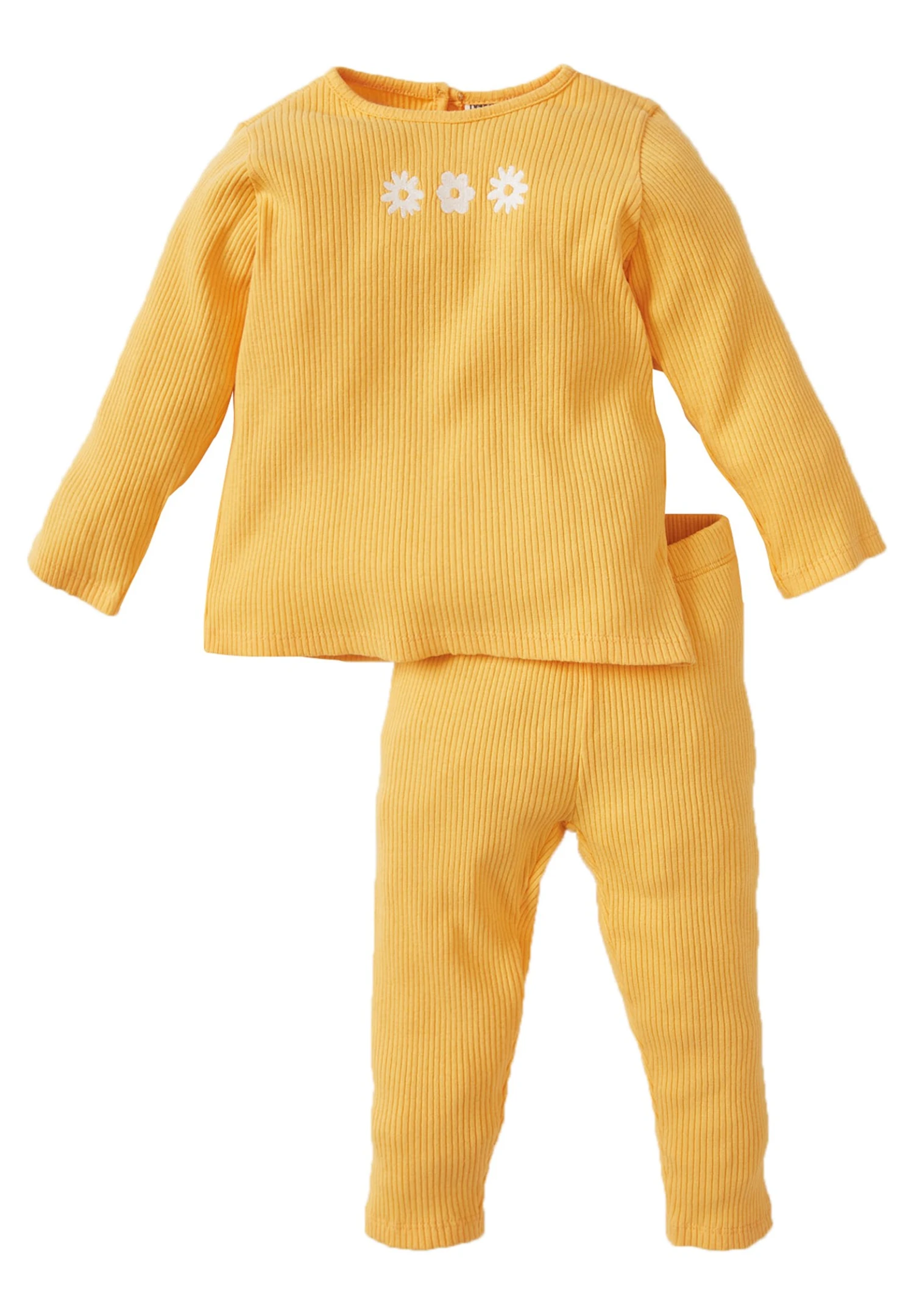 DeFacto Set - Pyjama - Yellow 3 DeFacto Set - Pyjama - Yellow