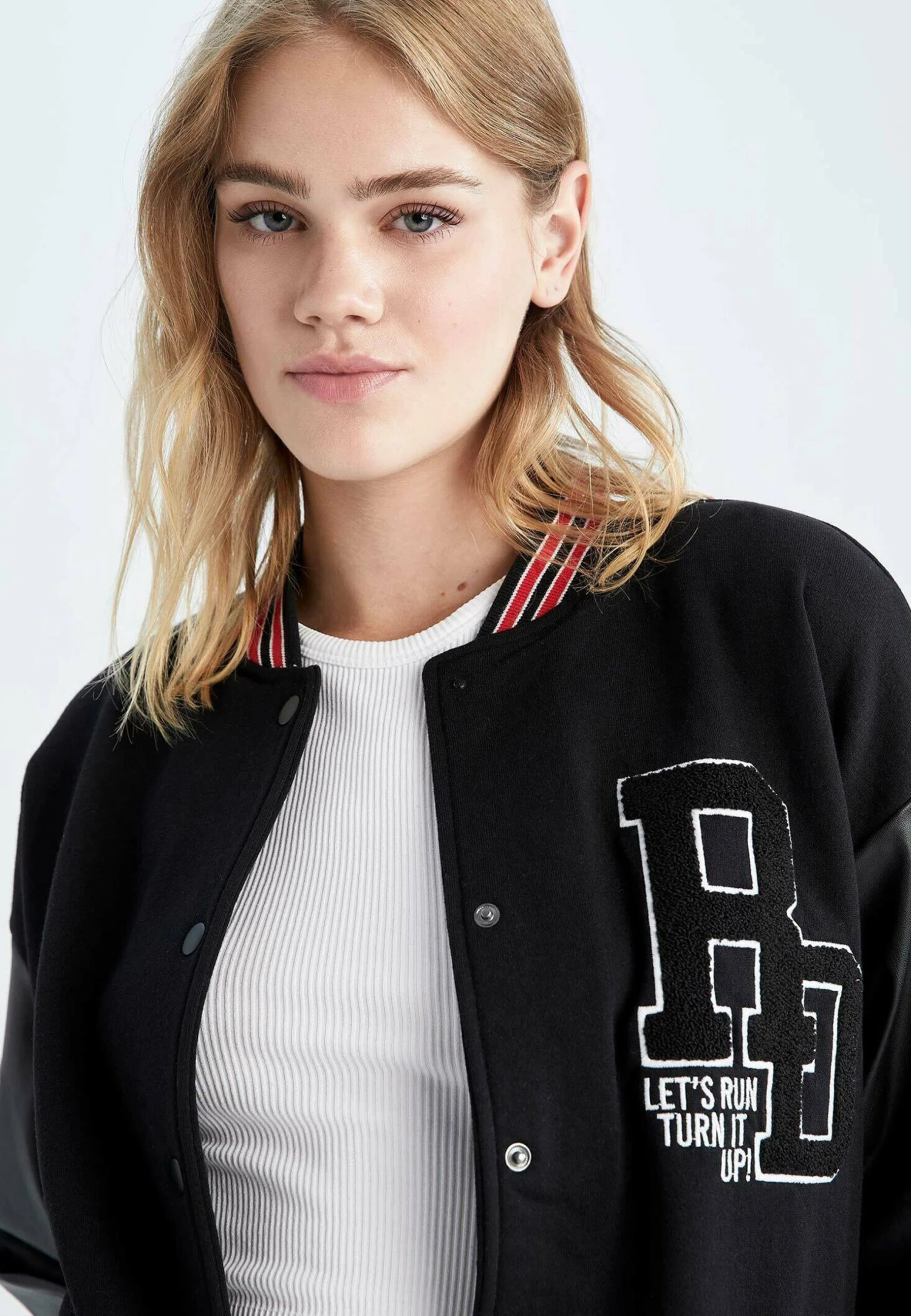 DeFacto Bomberjacks - Black 6 DeFacto Bomberjacks - Black - Afbeelding 4