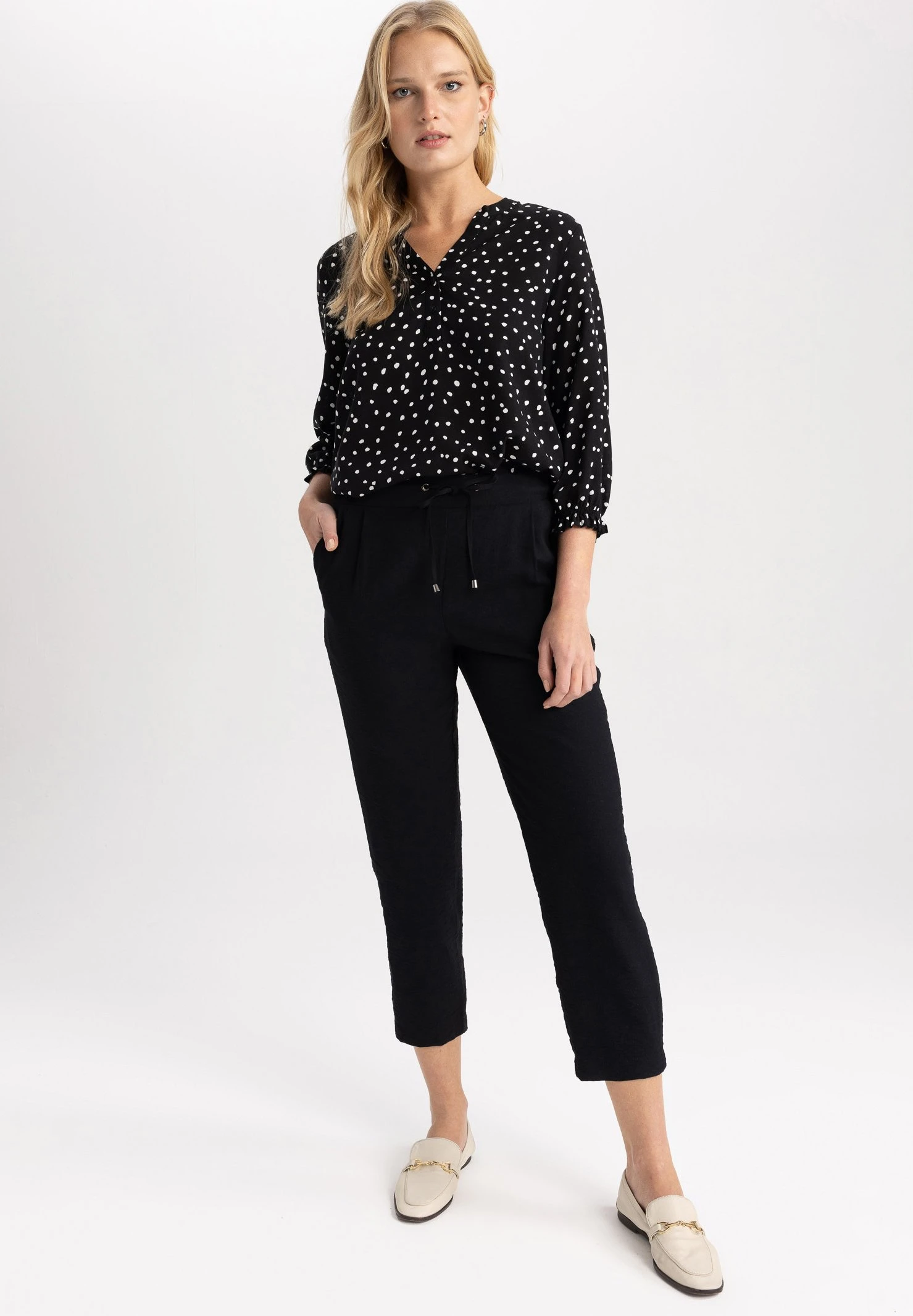 DeFacto Broek - Black 4 DeFacto Broek - Black - Afbeelding 2