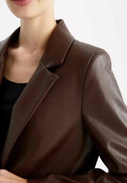 DeFacto Regular Fit- Halflange Jas - Brown 9 DeFacto Regular Fit- Halflange Jas - Brown -DeFacto 549c6ba1a27c4ba9a1e335e0b87d2d7c