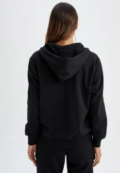 DeFacto Regular Fit - Hoodie - Black 7 DeFacto Regular Fit - Hoodie - Black -DeFacto 5504d0bc10c04c8b957aa2fcd4ff6e91