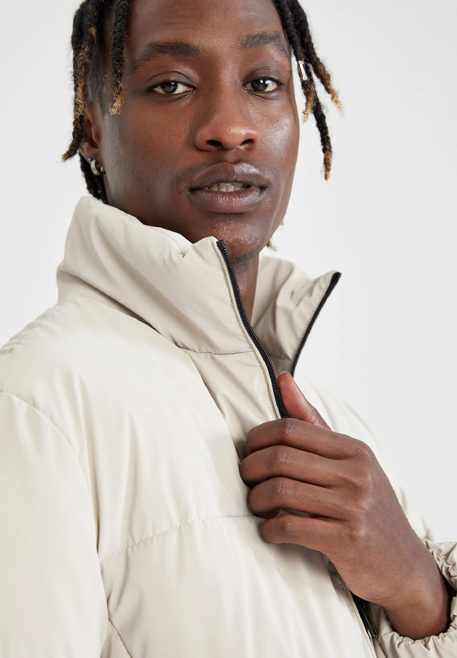 DeFacto Regular Fit - Winterjas - White 7 DeFacto Regular Fit - Winterjas - White - Afbeelding 5