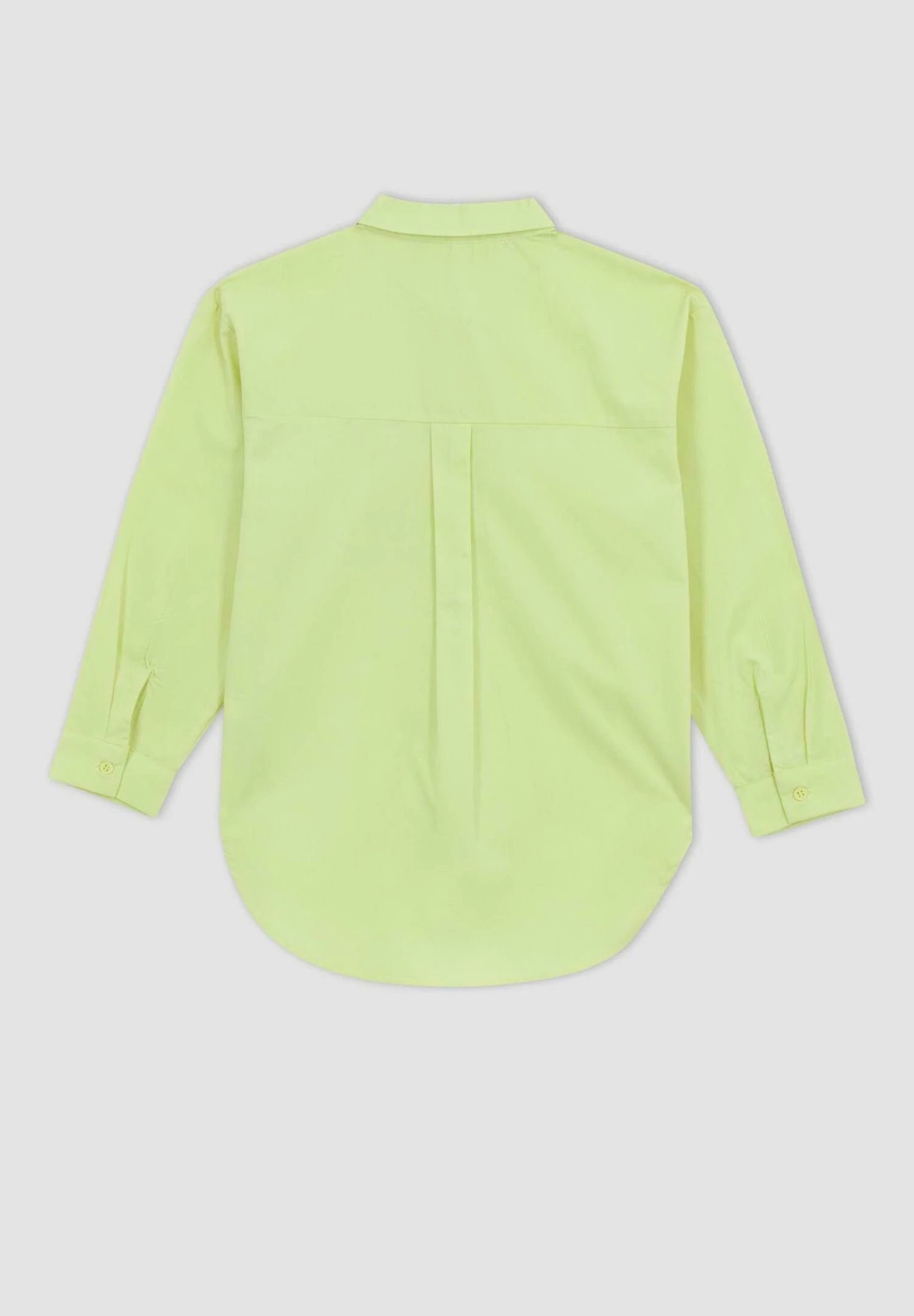 DeFacto Oversize Fit- Overhemdblouse - Green 6 DeFacto Oversize Fit- Overhemdblouse - Green - Afbeelding 4
