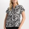 DeFacto Regular Fit - Blouse - Ecru 2 DeFacto Regular Fit - Blouse - Ecru -DeFacto 563477ecf9ac4c1da2ba946603baa30f