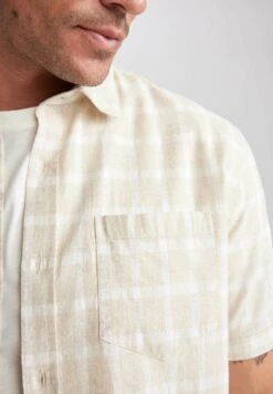 DeFacto Regular Fit- Overhemd - Beige 8 DeFacto Regular Fit- Overhemd - Beige -DeFacto 57a33f80f66d4270b9e46f24a1c694eb