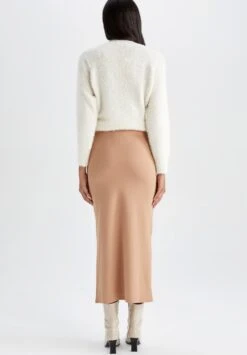 DeFacto Maxirok - Brown 7 DeFacto Maxirok - Brown -DeFacto 58549e6c24bd4ebd8acfb742dfd194e9