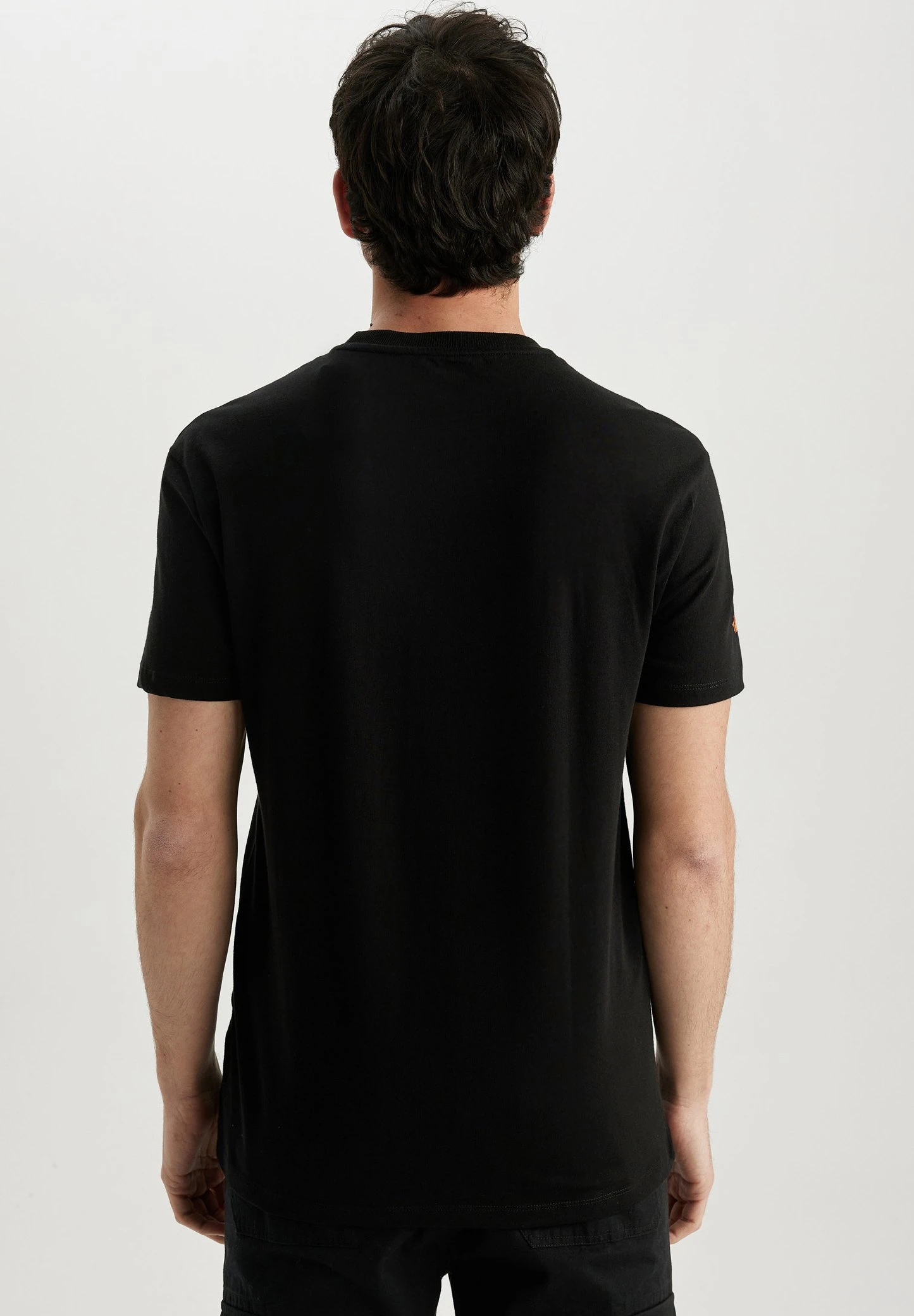 DeFacto Regular Fit - T-Shirt Print - Black 5 DeFacto Regular Fit - T-Shirt Print - Black - Afbeelding 3