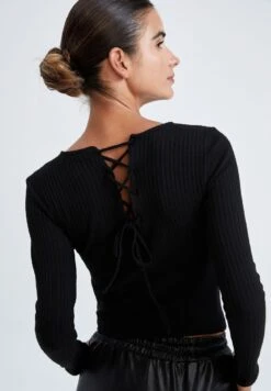 DeFacto Fitted - Longsleeve - Black 11 DeFacto Fitted - Longsleeve - Black -DeFacto 5898c410cd1349bb939796983c2facbb