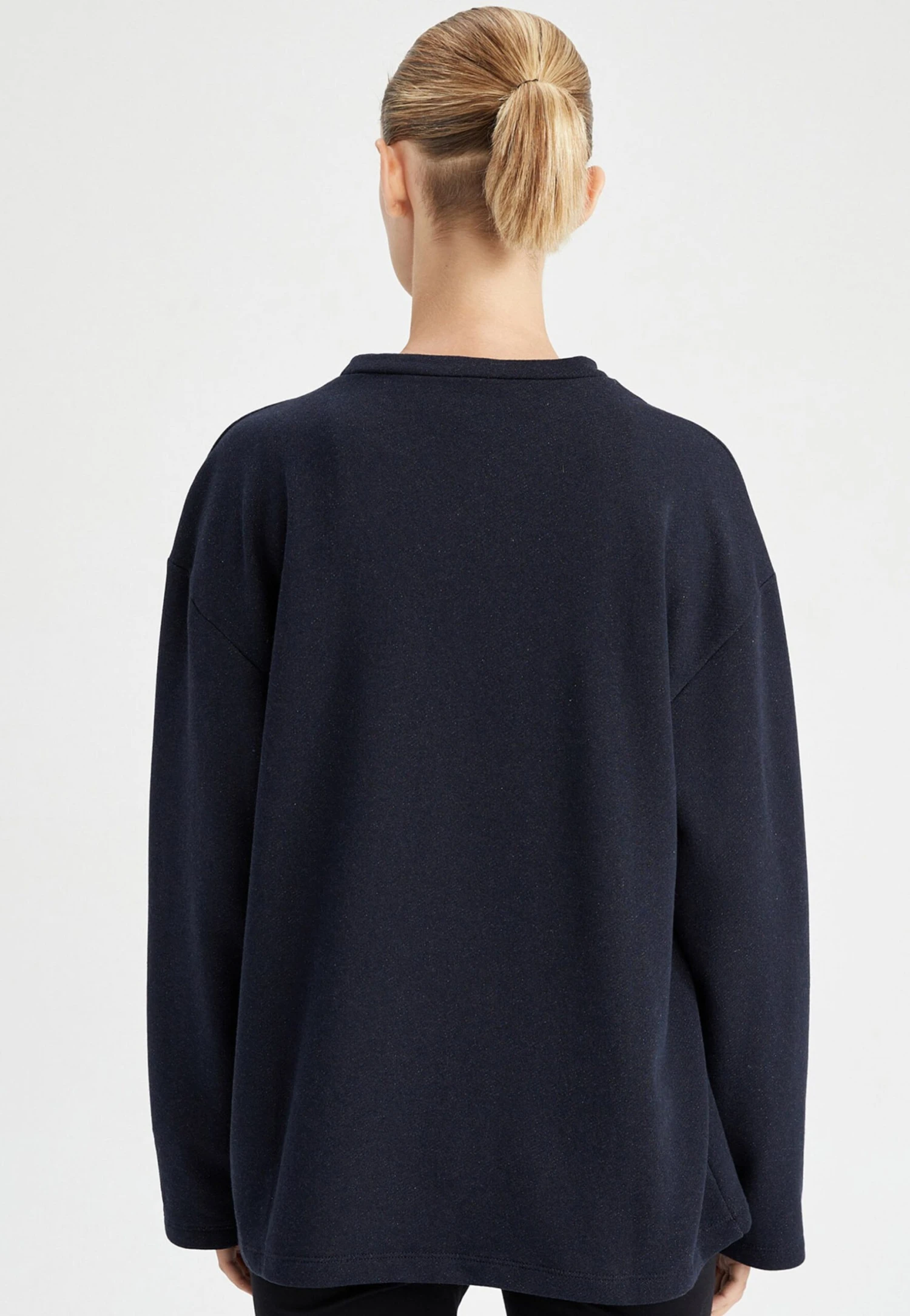DeFacto Sweater - Navy 5 DeFacto Sweater - Navy - Afbeelding 3