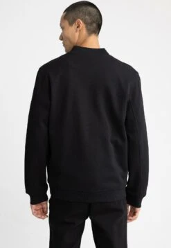 DeFacto Regular Fit- Bomberjacks - Black -DeFacto 595bb8e04bc24128908d4525203f912b