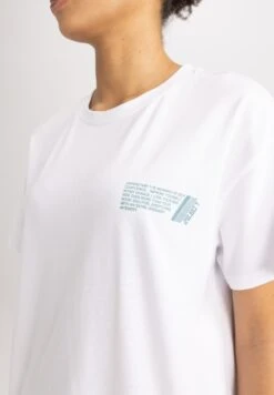 DeFacto T-Shirt Print - White -DeFacto 5a20e50e90d7412eb998f9f8b6499618