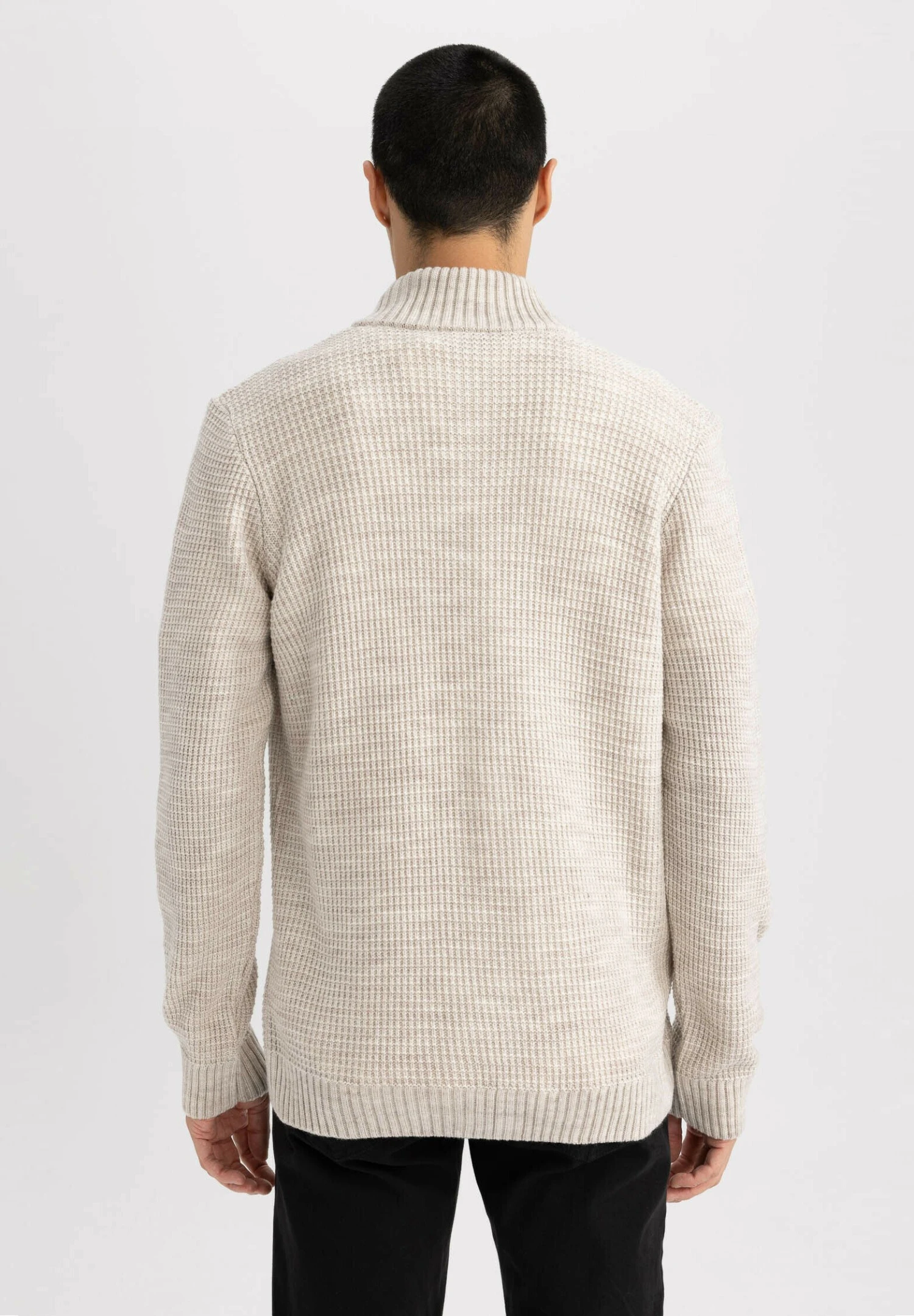 DeFacto Standart Fit- Vest - Beige 5 DeFacto Standart Fit- Vest - Beige - Afbeelding 3